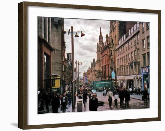 Travel Trip Glasgow Shopping-Sandy Kozel-Framed Photographic Print