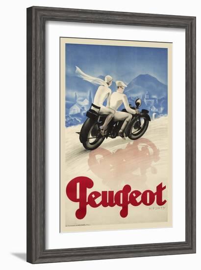 Travel Wheels 006-Vintage Lavoie-Framed Giclee Print