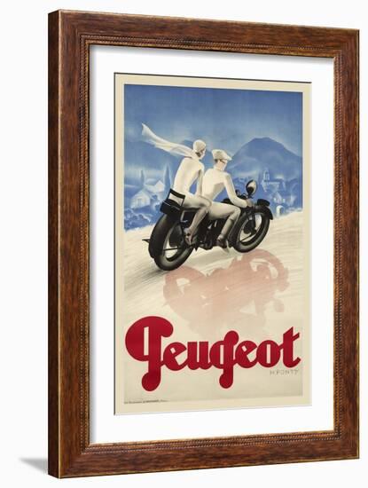 Travel Wheels 006-Vintage Lavoie-Framed Giclee Print