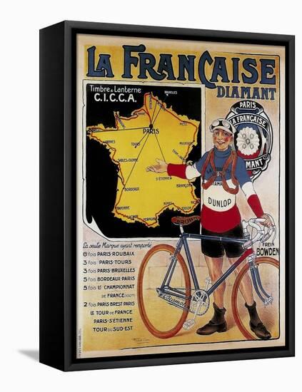 Travel Wheels 007-Vintage Lavoie-Framed Premier Image Canvas