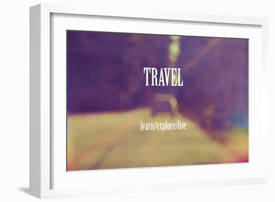 Travel-Vintage Skies-Framed Giclee Print