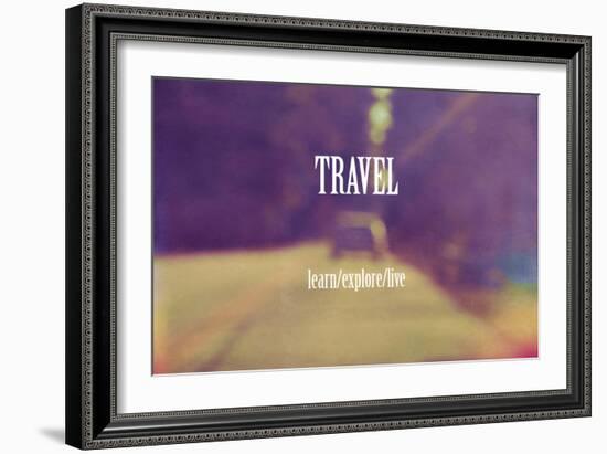 Travel-Vintage Skies-Framed Giclee Print