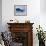 Travelers Drive over a Flooded Salt Flat in Bolivia-Sergio Ballivian-Framed Photographic Print displayed on a wall