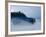 Travelers Drive over a Flooded Salt Flat in Bolivia-Sergio Ballivian-Framed Photographic Print