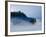 Travelers Drive over a Flooded Salt Flat in Bolivia-Sergio Ballivian-Framed Photographic Print