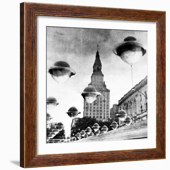 Travelers Insurance Tower-Einar Chindmark-Framed Photographic Print