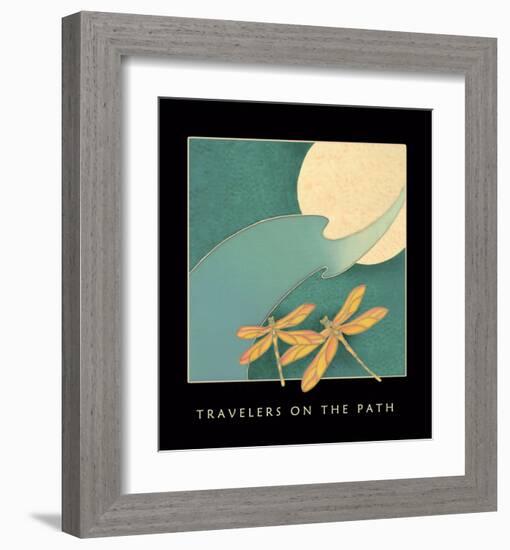 Travelers On The Path 1-Sybil Shane-Framed Premium Giclee Print