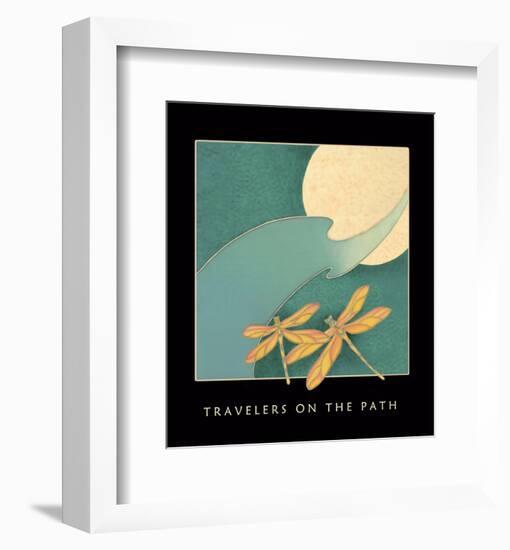 Travelers On The Path 1-Sybil Shane-Framed Art Print