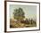 Travelers Resting, Prilidiano Pueyrredon, Argentina-null-Framed Giclee Print