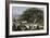 Travelers Stopping to Rest Among a Grove of Cedars in Lebanon-null-Framed Giclee Print