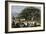 Travelers Stopping to Rest Among a Grove of Cedars in Lebanon-null-Framed Giclee Print