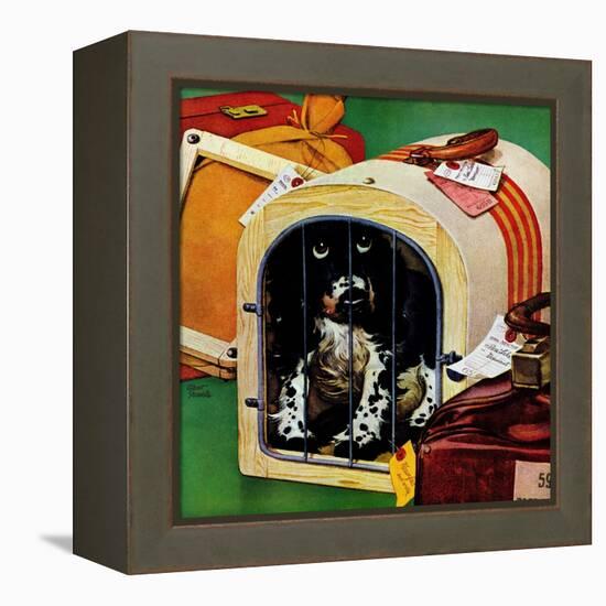 "Traveling Butch," July 15, 1944-Albert Staehle-Framed Premier Image Canvas