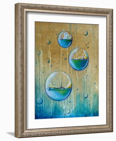 Traveling In Circles-Cindy Thornton-Framed Art Print