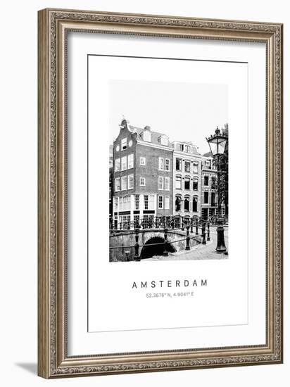 Traveling Tales - Amsterdam-Irene Suchocki-Framed Giclee Print