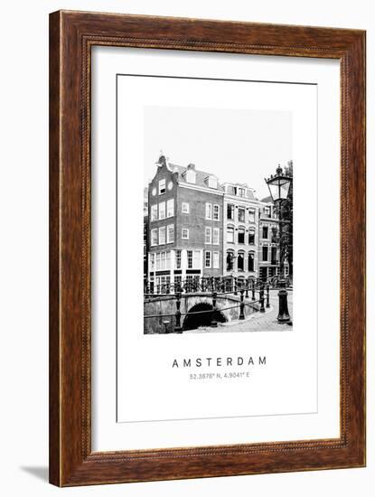 Traveling Tales - Amsterdam-Irene Suchocki-Framed Giclee Print