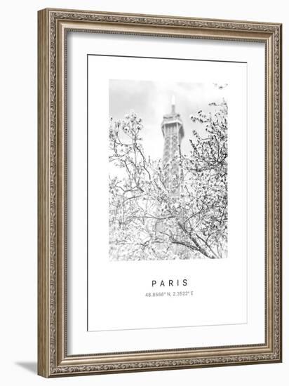Traveling Tales - Paris-Carina Okula-Framed Giclee Print
