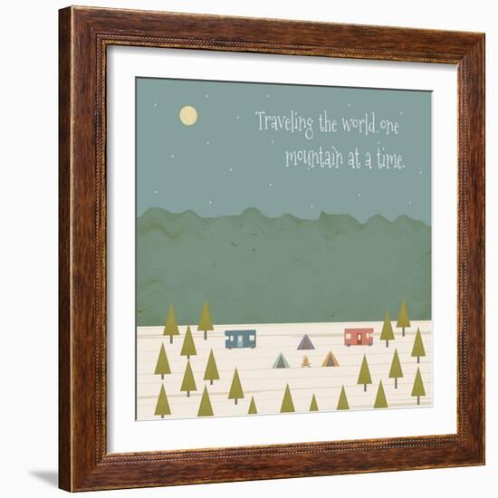 Traveling the World-Tammy Kushnir-Framed Giclee Print