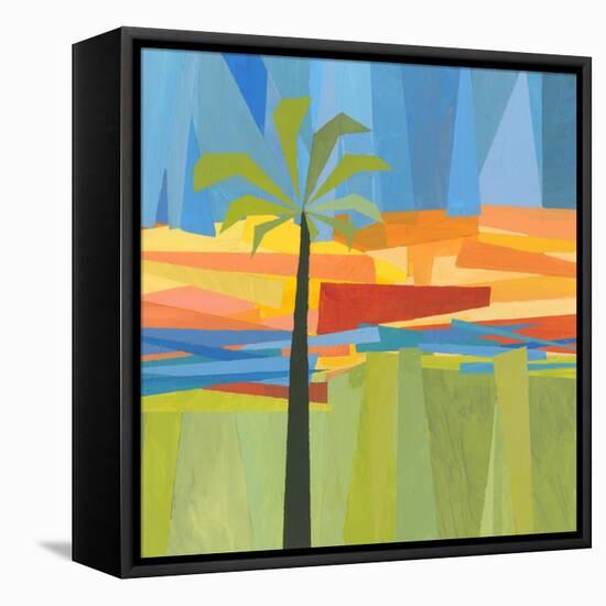 Traveling Tropical 1-Jan Weiss-Framed Stretched Canvas