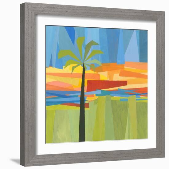 Traveling Tropical 1-Jan Weiss-Framed Art Print