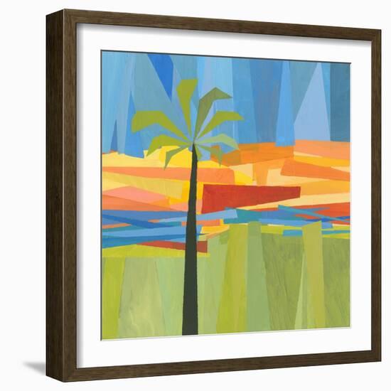 Traveling Tropical 1-Jan Weiss-Framed Art Print