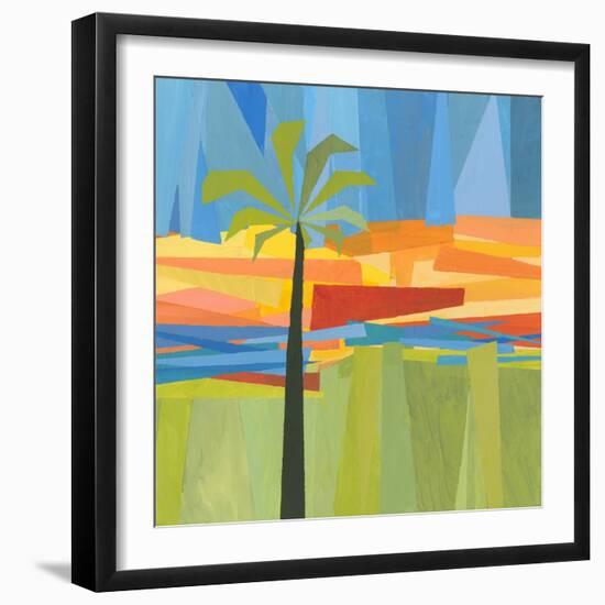 Traveling Tropical 1-Jan Weiss-Framed Art Print