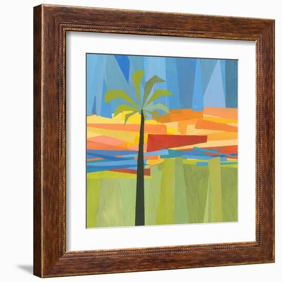 Traveling Tropical 1-Jan Weiss-Framed Art Print