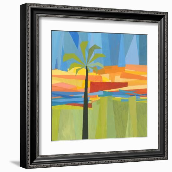 Traveling Tropical 1-Jan Weiss-Framed Art Print