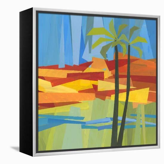 Traveling Tropical 2-Jan Weiss-Framed Stretched Canvas