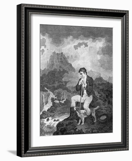 Traveller in Switzerland-F Wheatley-Framed Art Print