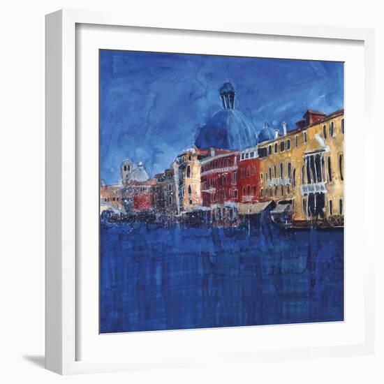 Traveller's Venice-Susan Brown-Framed Giclee Print