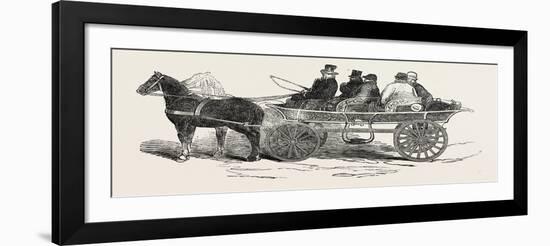 Travelling Carriage, Denmark, 1851-null-Framed Giclee Print