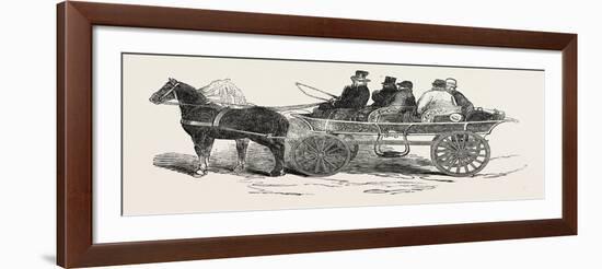 Travelling Carriage, Denmark, 1851-null-Framed Giclee Print