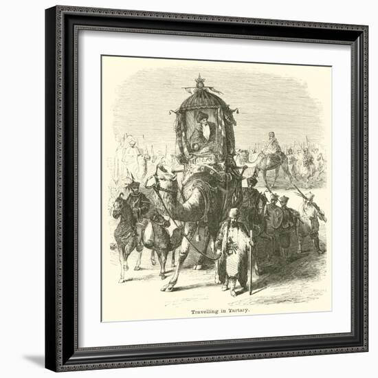 Travelling in Tartary-null-Framed Giclee Print