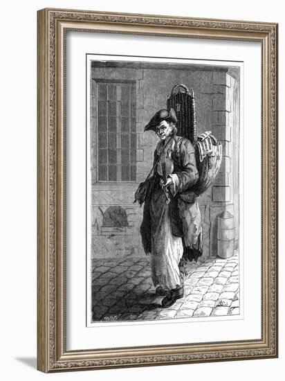 Travelling Musician-Francois-Robert Ingouf-Framed Giclee Print