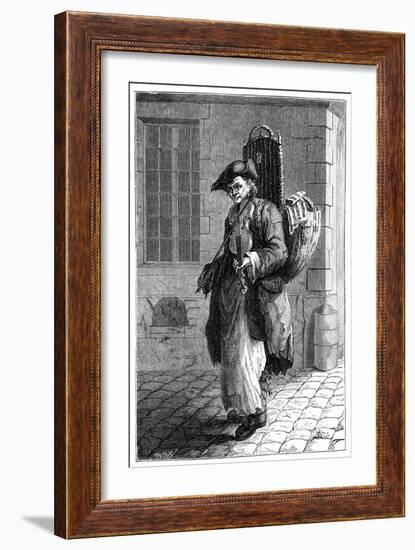 Travelling Musician-Francois-Robert Ingouf-Framed Giclee Print