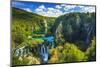 Travertine Cascades on the Korana River, Plitvice Lakes National Park, Croatia-Russ Bishop-Mounted Photographic Print