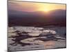 Travertine Terraces at Sunset, Pamukkale, Unesco World Heritage Site, Anatolia, Turkey-R H Productions-Mounted Photographic Print