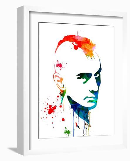 Travis Watercolor-Lora Feldman-Framed Art Print