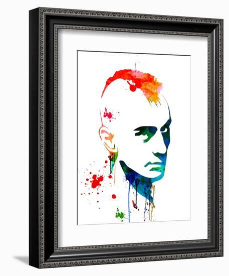 Travis Watercolor-Lora Feldman-Framed Premium Giclee Print