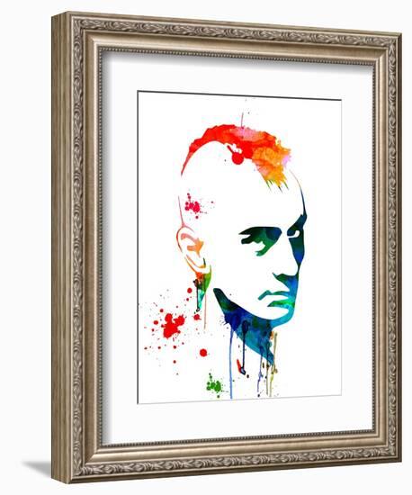 Travis Watercolor-Lora Feldman-Framed Art Print