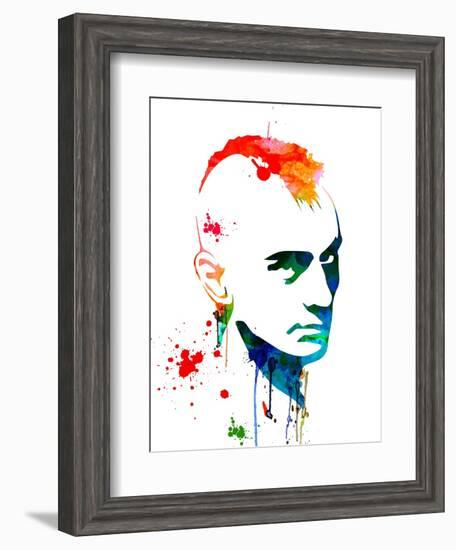 Travis Watercolor-Lora Feldman-Framed Art Print