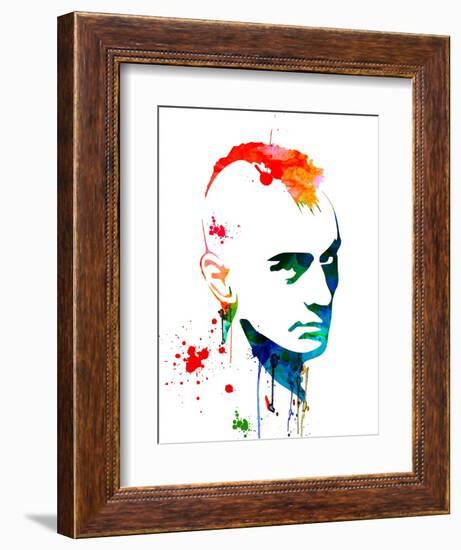 Travis Watercolor-Lora Feldman-Framed Art Print