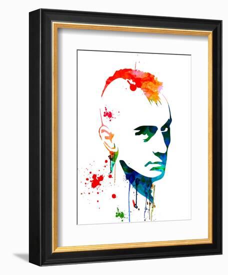 Travis Watercolor-Lora Feldman-Framed Art Print