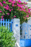 Traditional Greek Food on the Shop Bench in Santorini-TravnikovStudio-Photographic Print