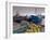 Trawler and Fishing Nets in Toftir Harbour, Toftir, Eysturoy-Patrick Dieudonne-Framed Photographic Print