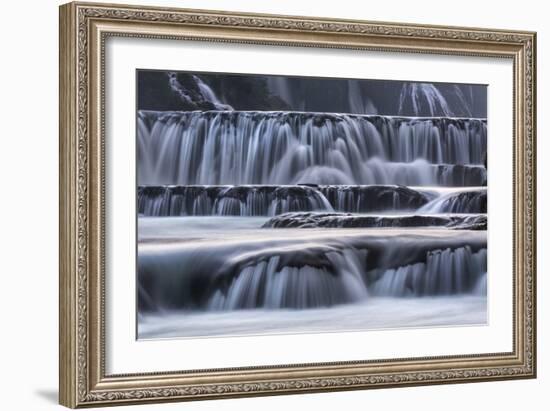 ?trba?ki Buk, Una NP. ?trba?ki Buk Waterfalls Una River, Borders Bosnia, Herzegovina & Croatia-Karine Aigner-Framed Photographic Print