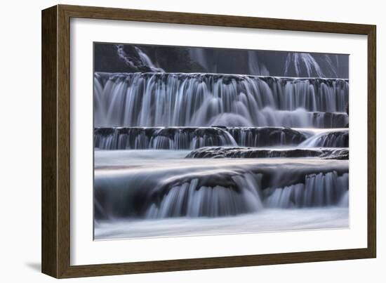 ?trba?ki Buk, Una NP. ?trba?ki Buk Waterfalls Una River, Borders Bosnia, Herzegovina & Croatia-Karine Aigner-Framed Photographic Print