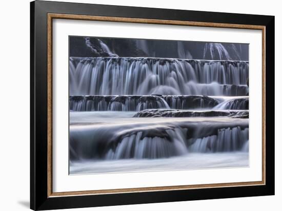 ?trba?ki Buk, Una NP. ?trba?ki Buk Waterfalls Una River, Borders Bosnia, Herzegovina & Croatia-Karine Aigner-Framed Photographic Print