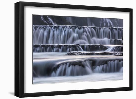 ?trba?ki Buk, Una NP. ?trba?ki Buk Waterfalls Una River, Borders Bosnia, Herzegovina & Croatia-Karine Aigner-Framed Photographic Print