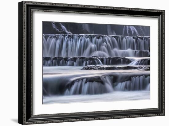 ?trba?ki Buk, Una NP. ?trba?ki Buk Waterfalls Una River, Borders Bosnia, Herzegovina & Croatia-Karine Aigner-Framed Photographic Print